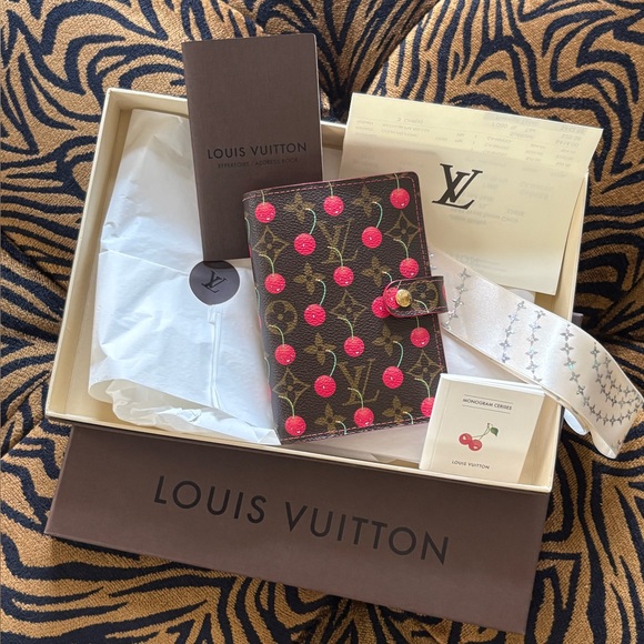 Louis Vuitton Accessories - LV Takashi Murakami Cerises Agenda PM